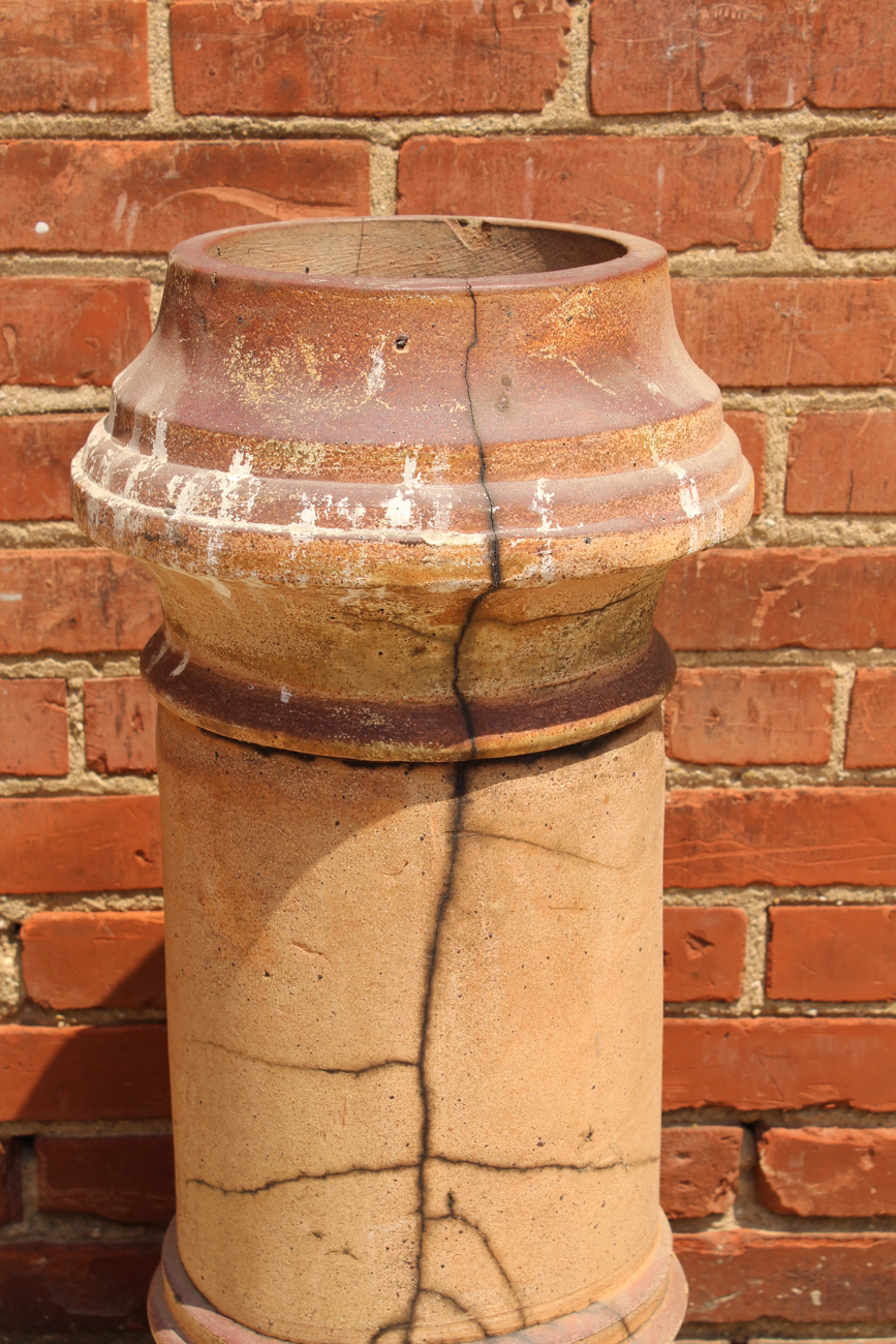 Antique Terra Cotta Chimney Top