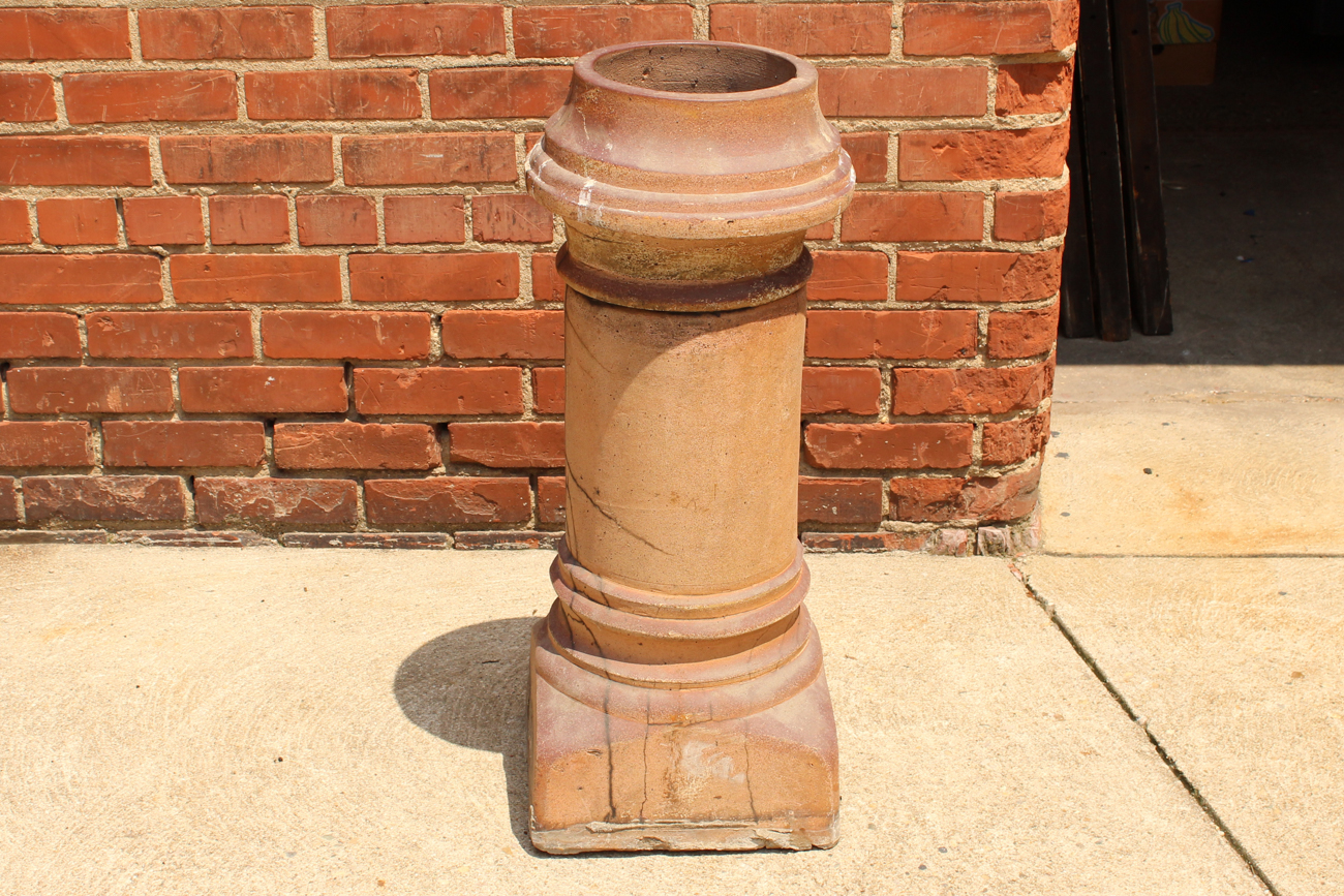 Antique Terra Cotta Chimney Top