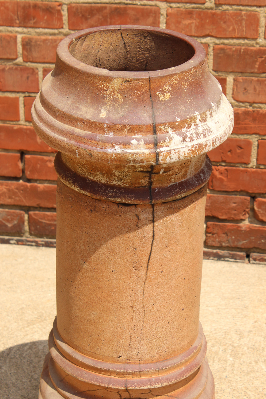 Antique Terra Cotta Chimney Top