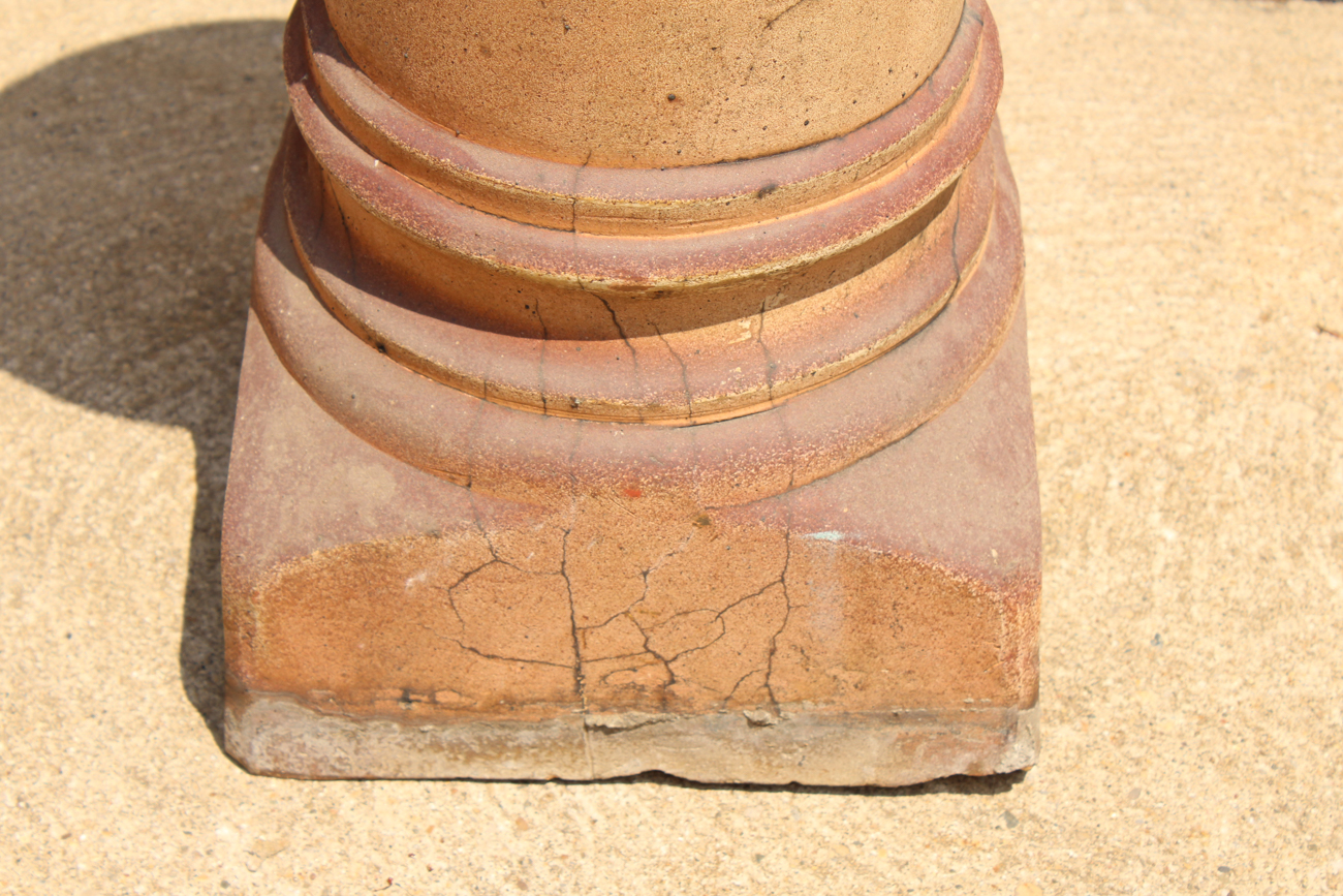 Antique Terra Cotta Chimney Top