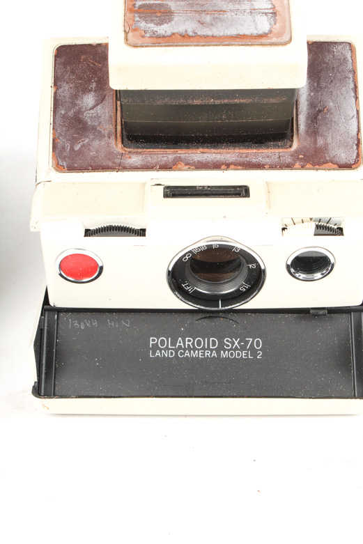 Pair of Vintage Polaroid SX-70 Cameras