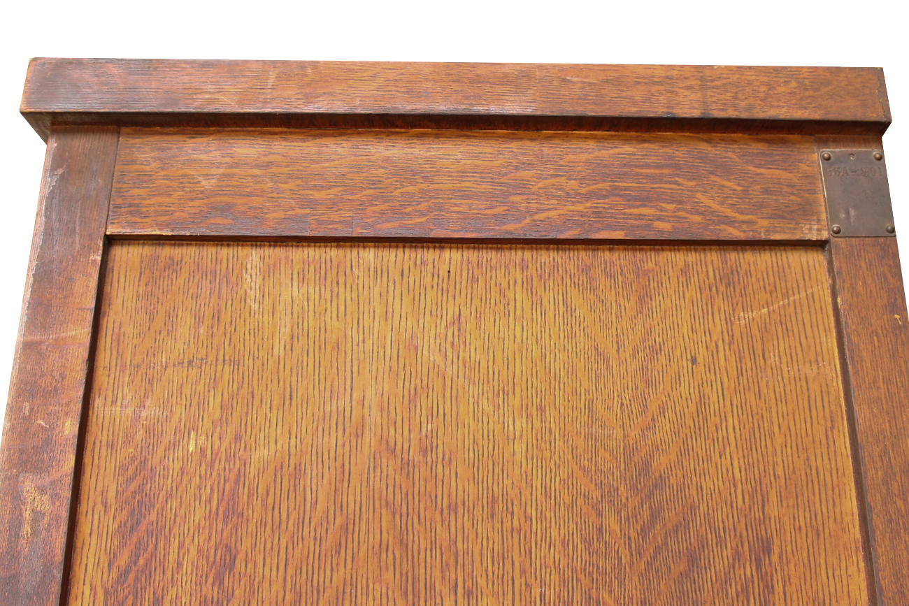 Early 20th Century Tiger Oak Wardrobe