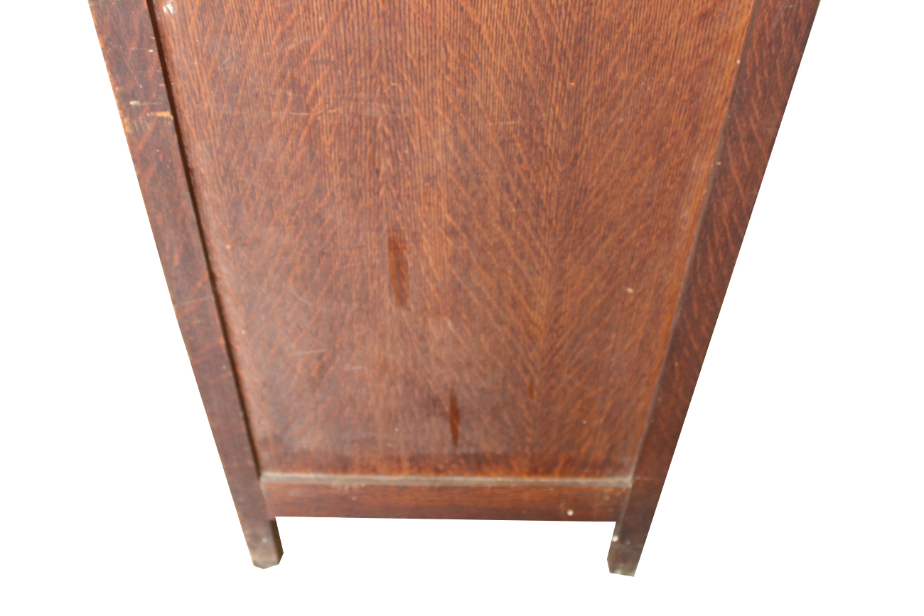 Early 20th Century Tiger Oak Wardrobe
