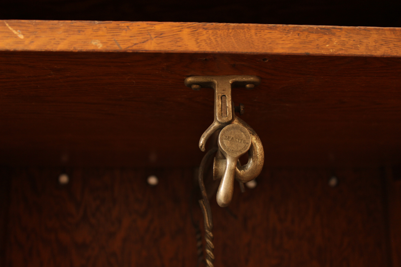 Early 20th Century Tiger Oak Wardrobe