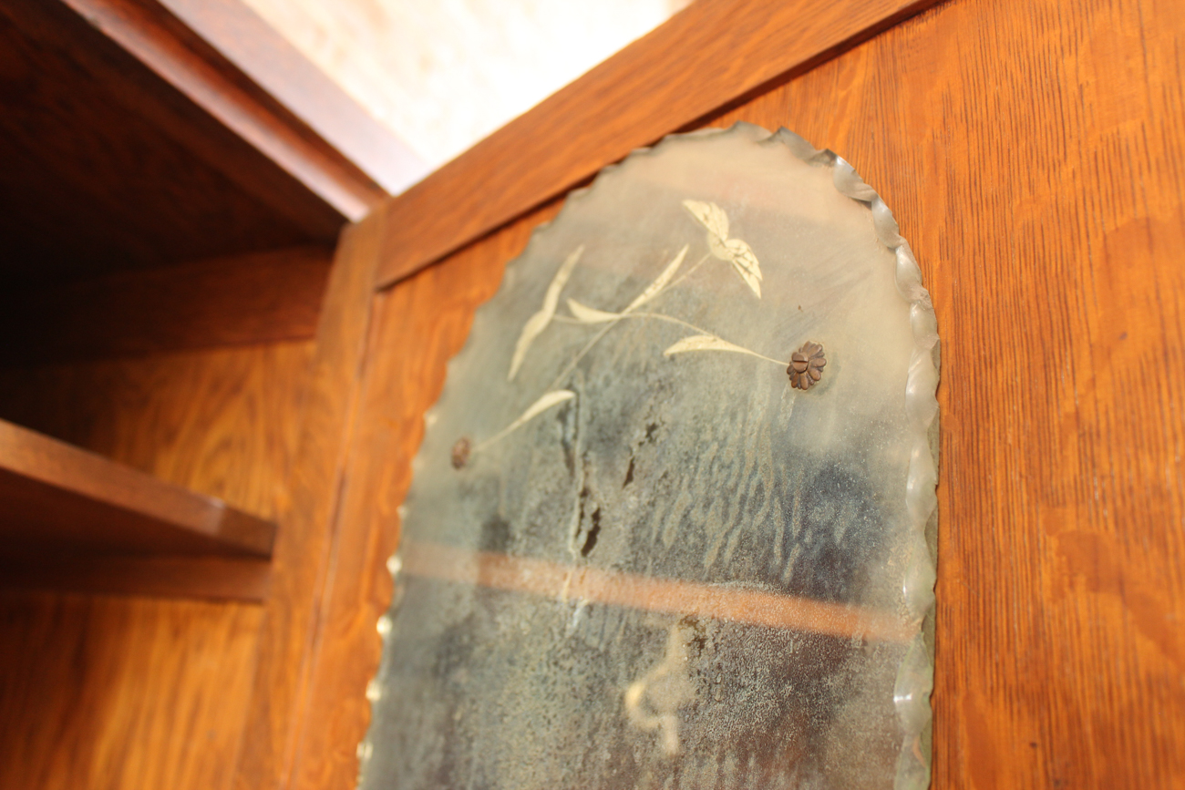 Early 20th Century Tiger Oak Wardrobe