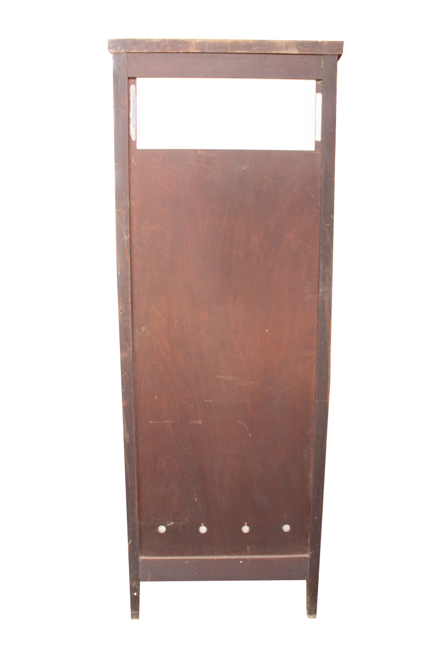 Early 20th Century Tiger Oak Wardrobe