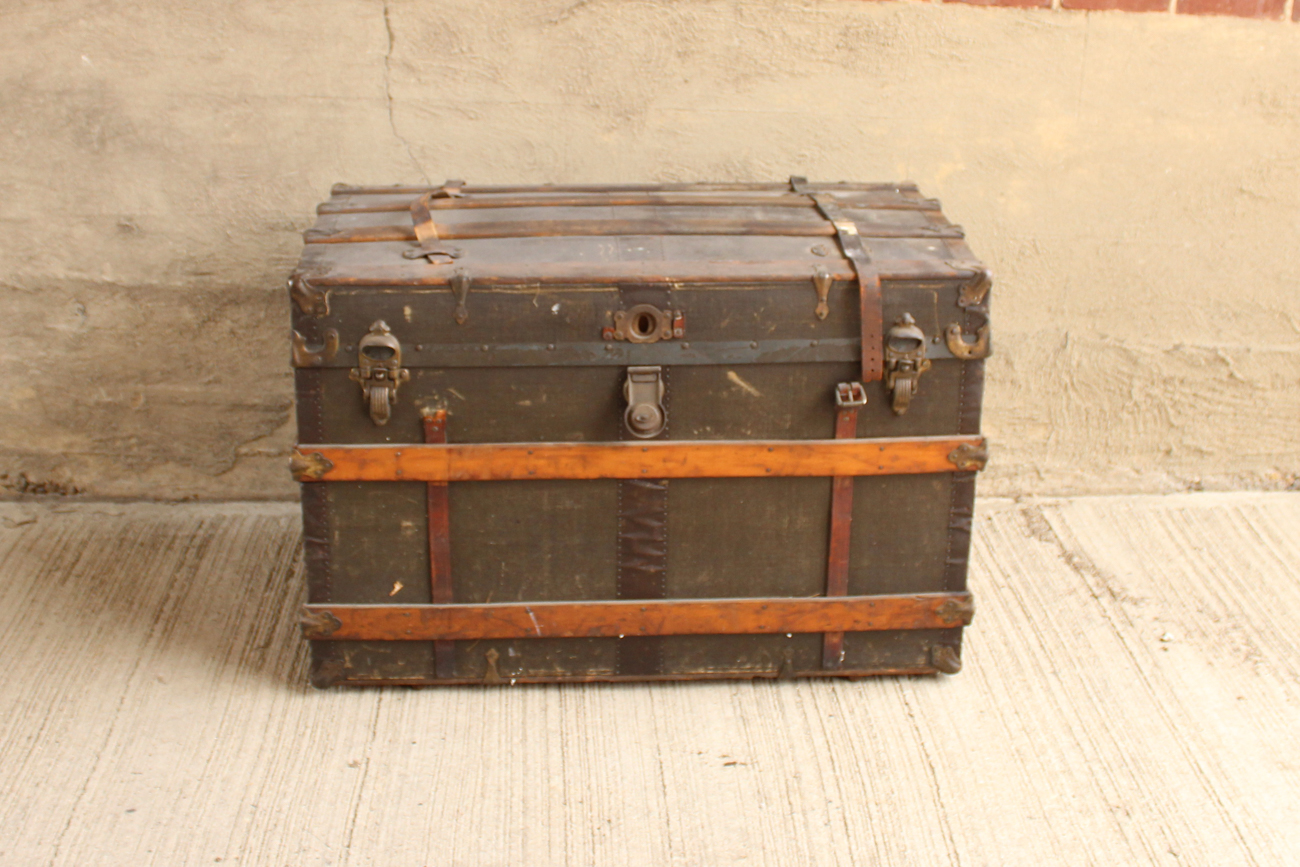 Antique Steamer Trunk
