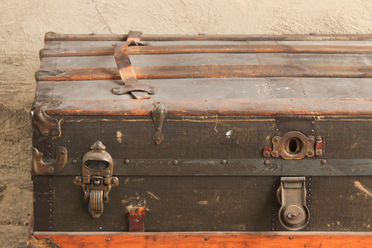 Antique Steamer Trunk