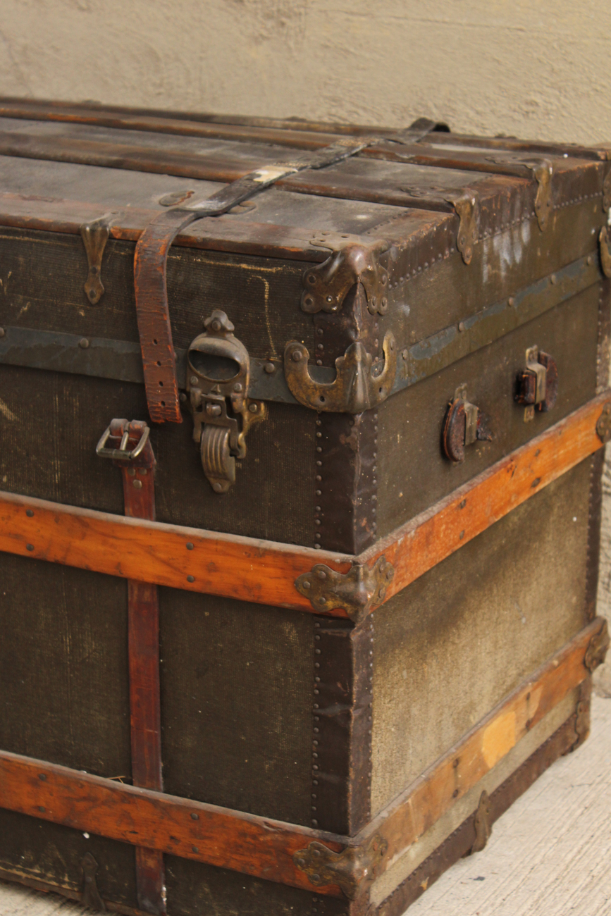 Antique Steamer Trunk