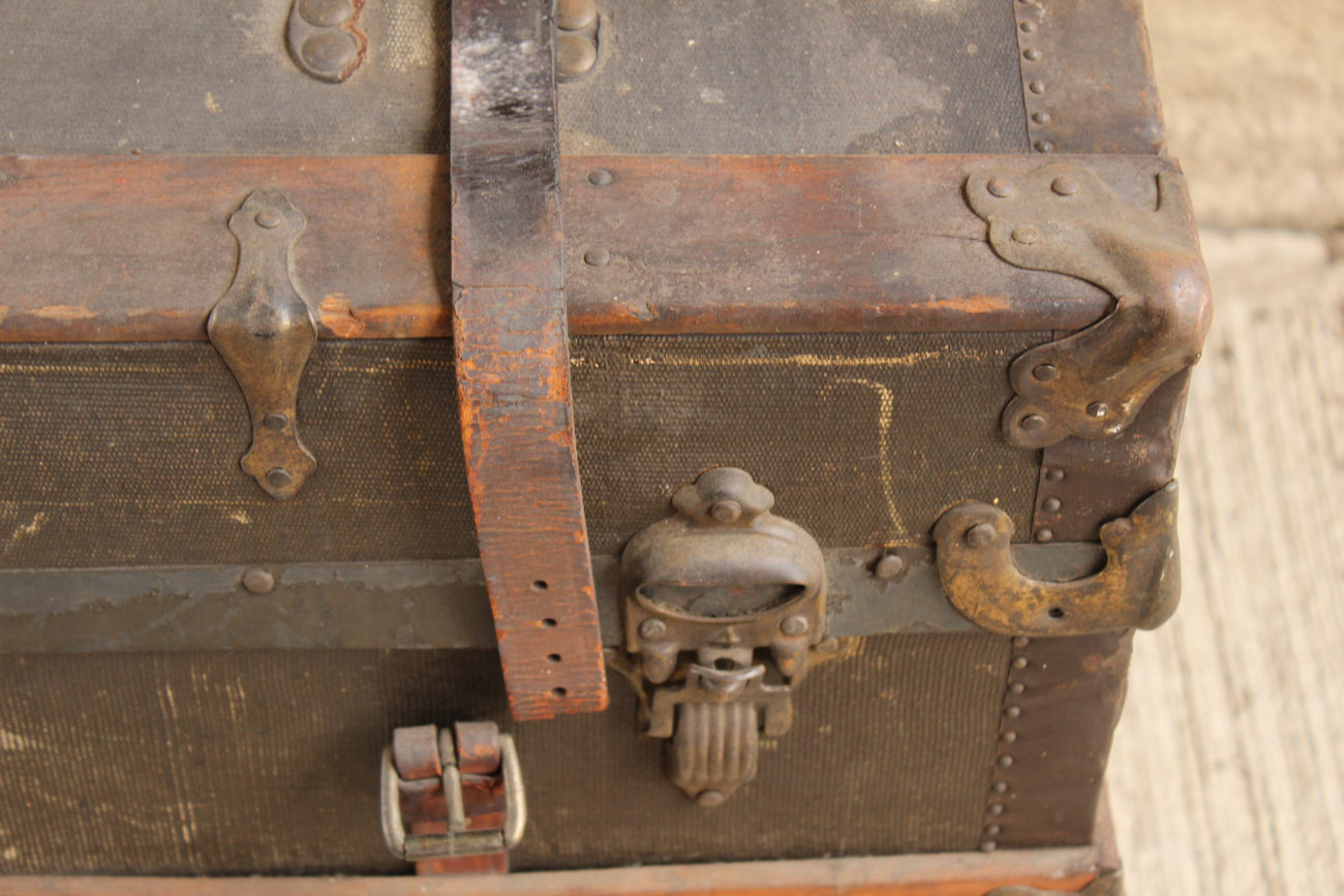 Antique Steamer Trunk