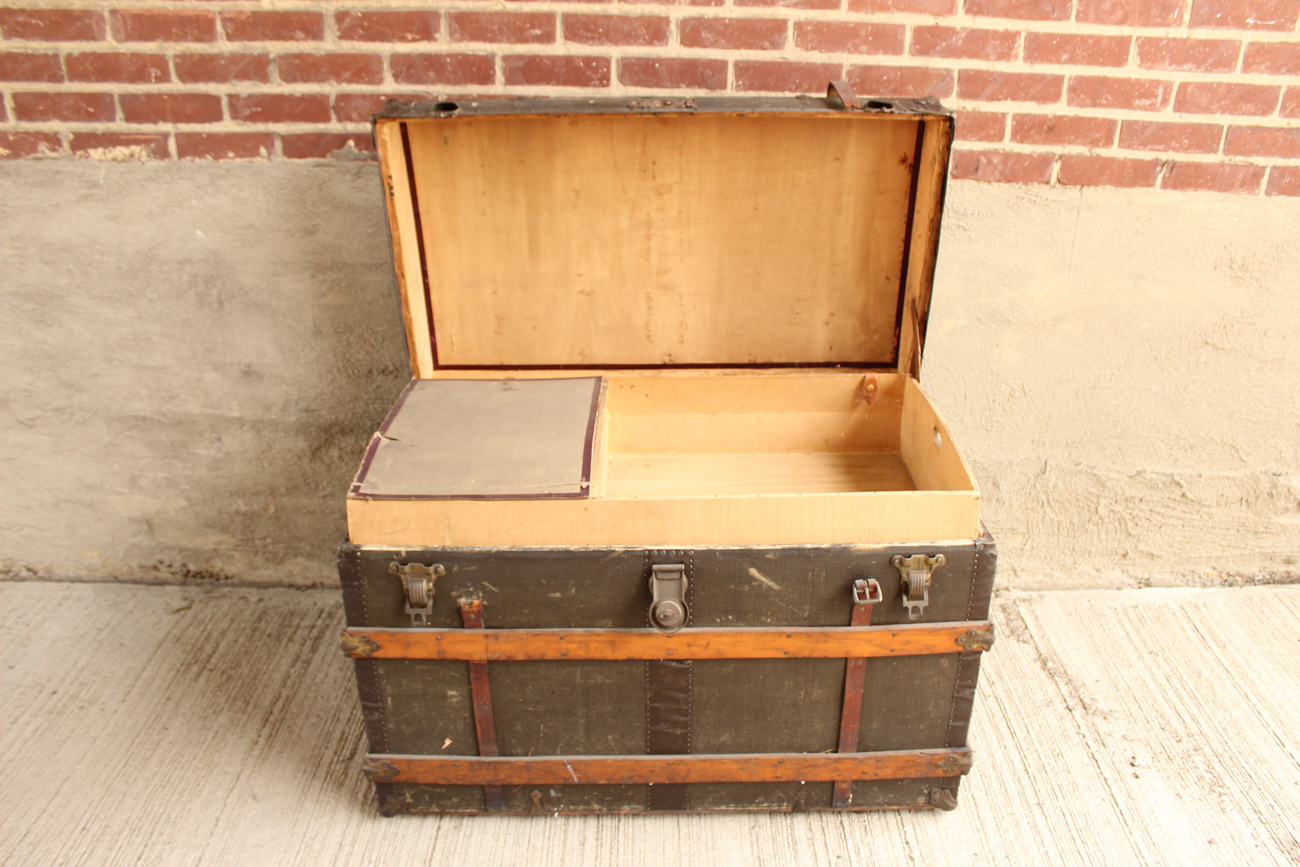 Antique Steamer Trunk