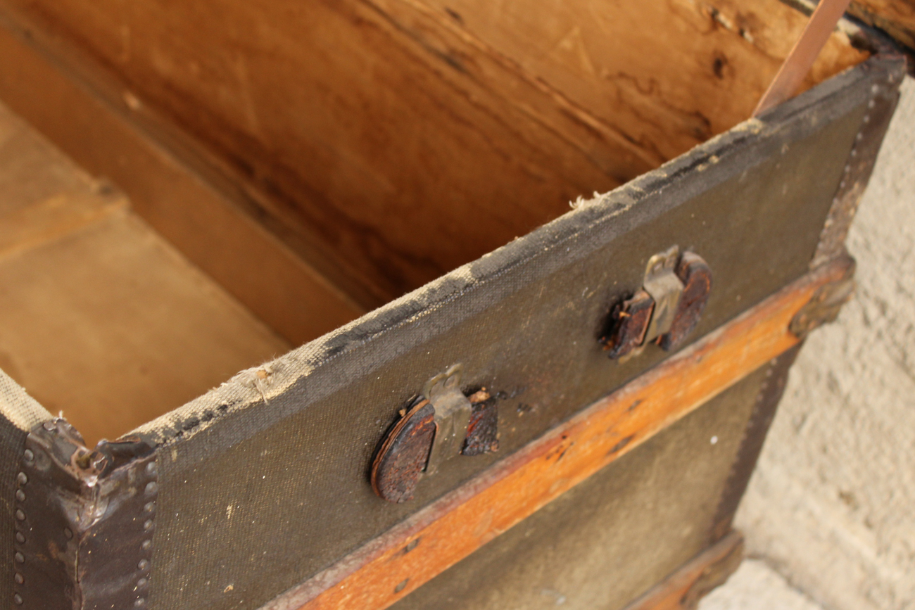 Antique Steamer Trunk