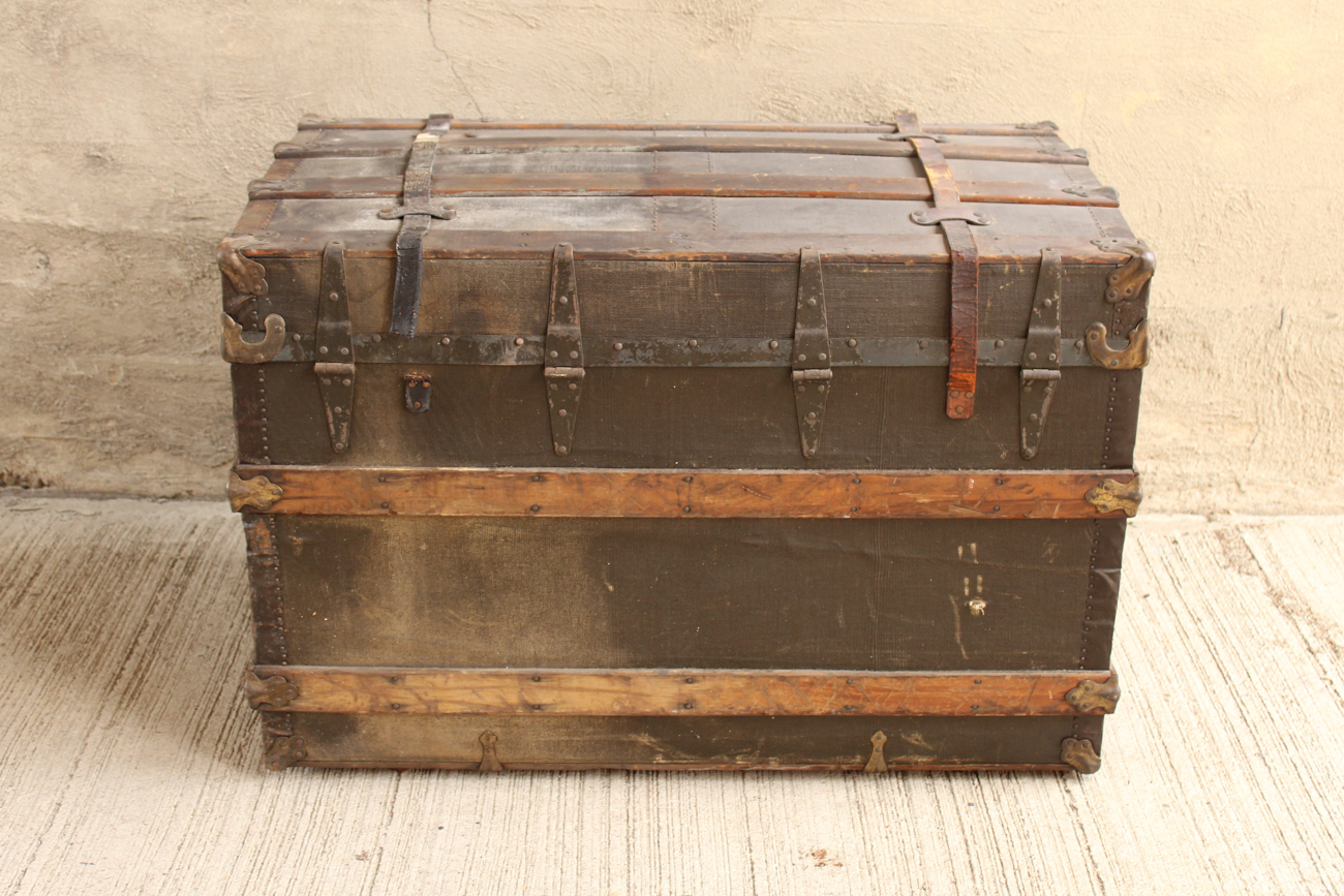 Antique Steamer Trunk