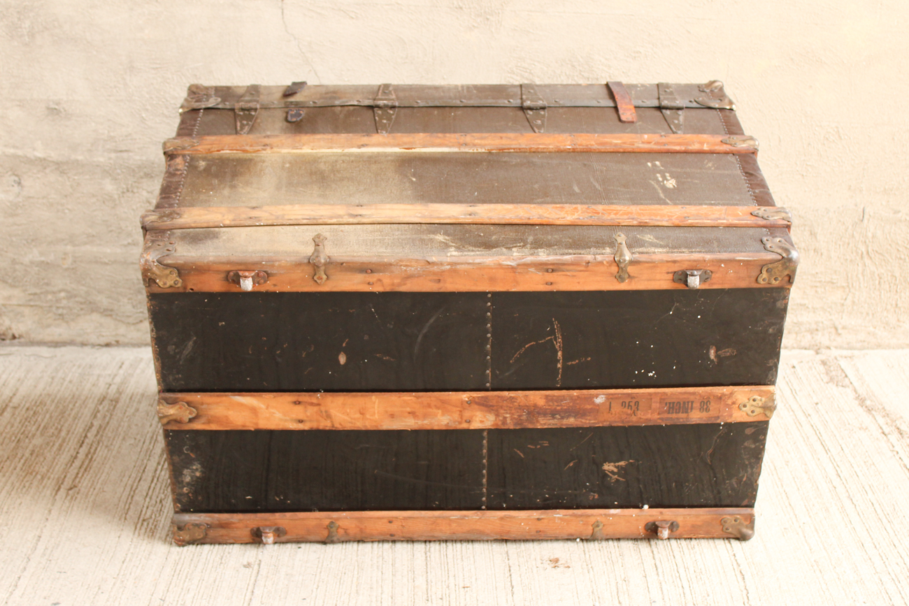Antique Steamer Trunk