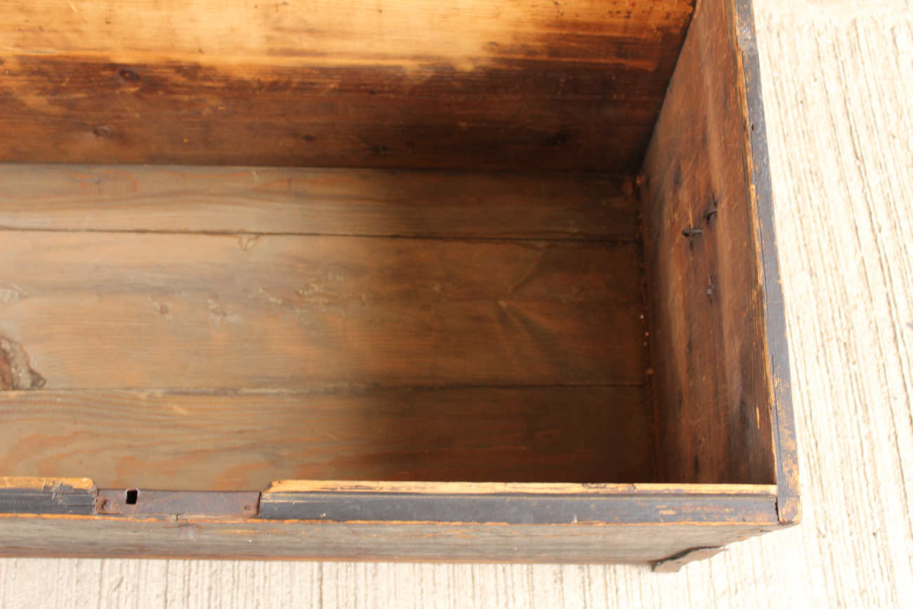 Antique Dome Top Immigrant  Chest