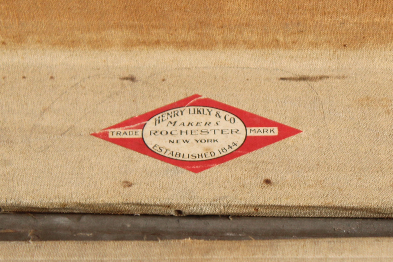 Antique Steamer Trunk by Henry Likly and Company
