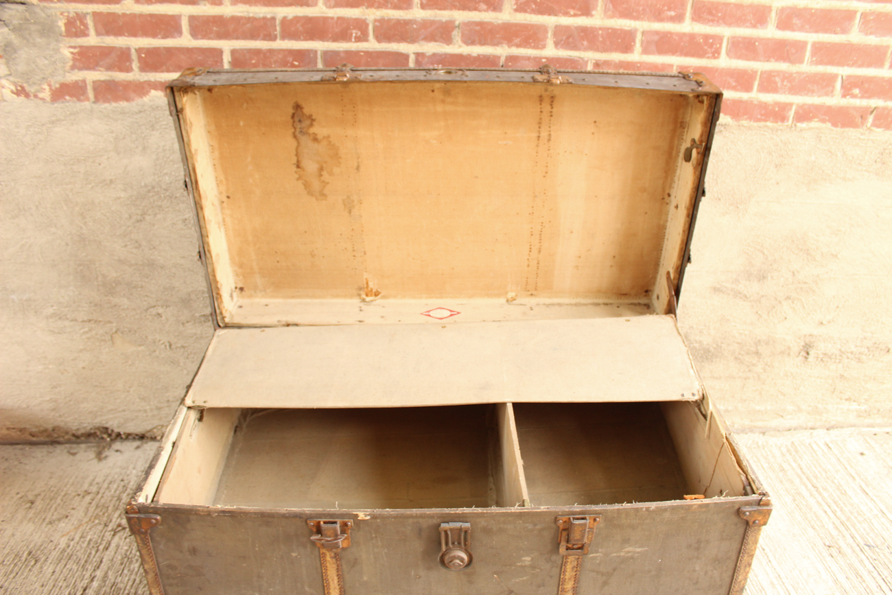 Antique Steamer Trunk by Henry Likly and Company