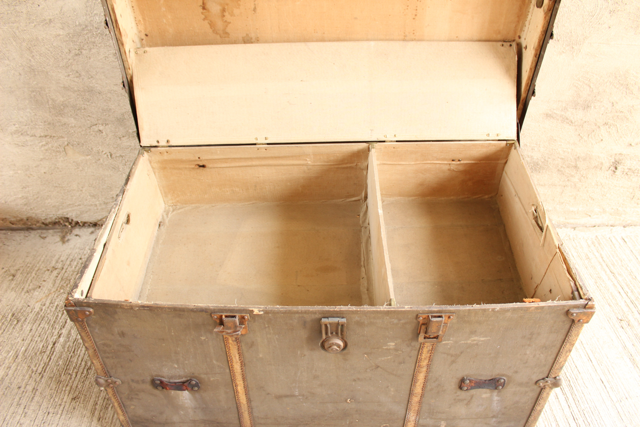 Antique Steamer Trunk by Henry Likly and Company