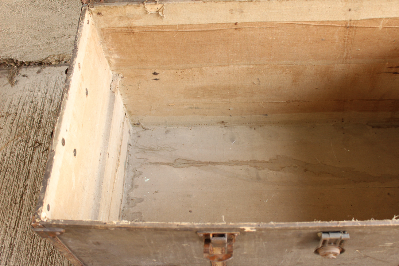 Antique Steamer Trunk by Henry Likly and Company