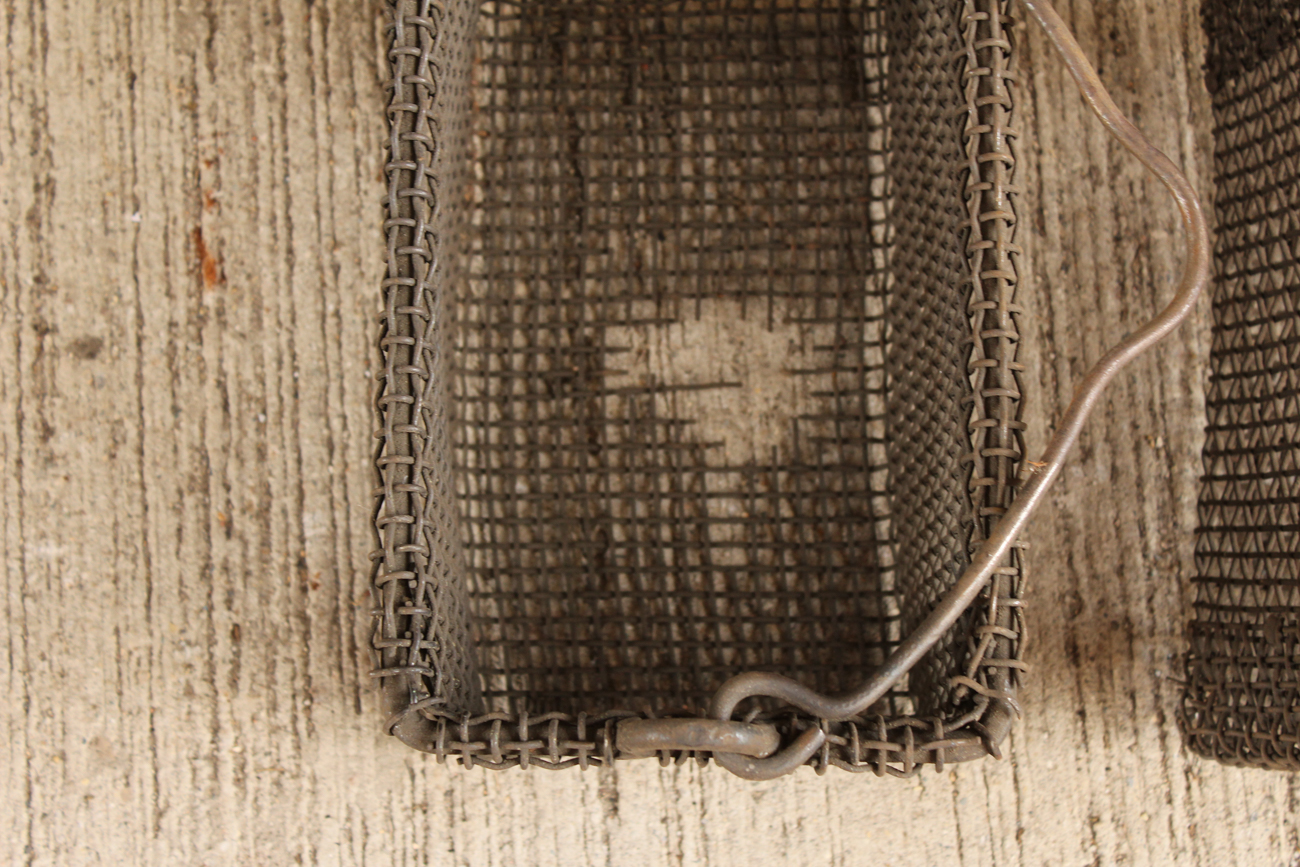 Vintage Wire Mesh Baskets
