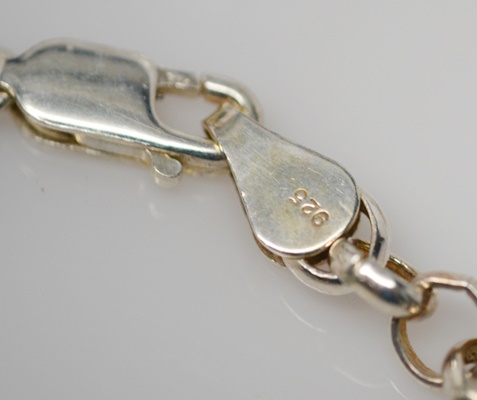 Sterling Silver Quartz Necklace, Druzy Agate Pendant and Charm Bracelet