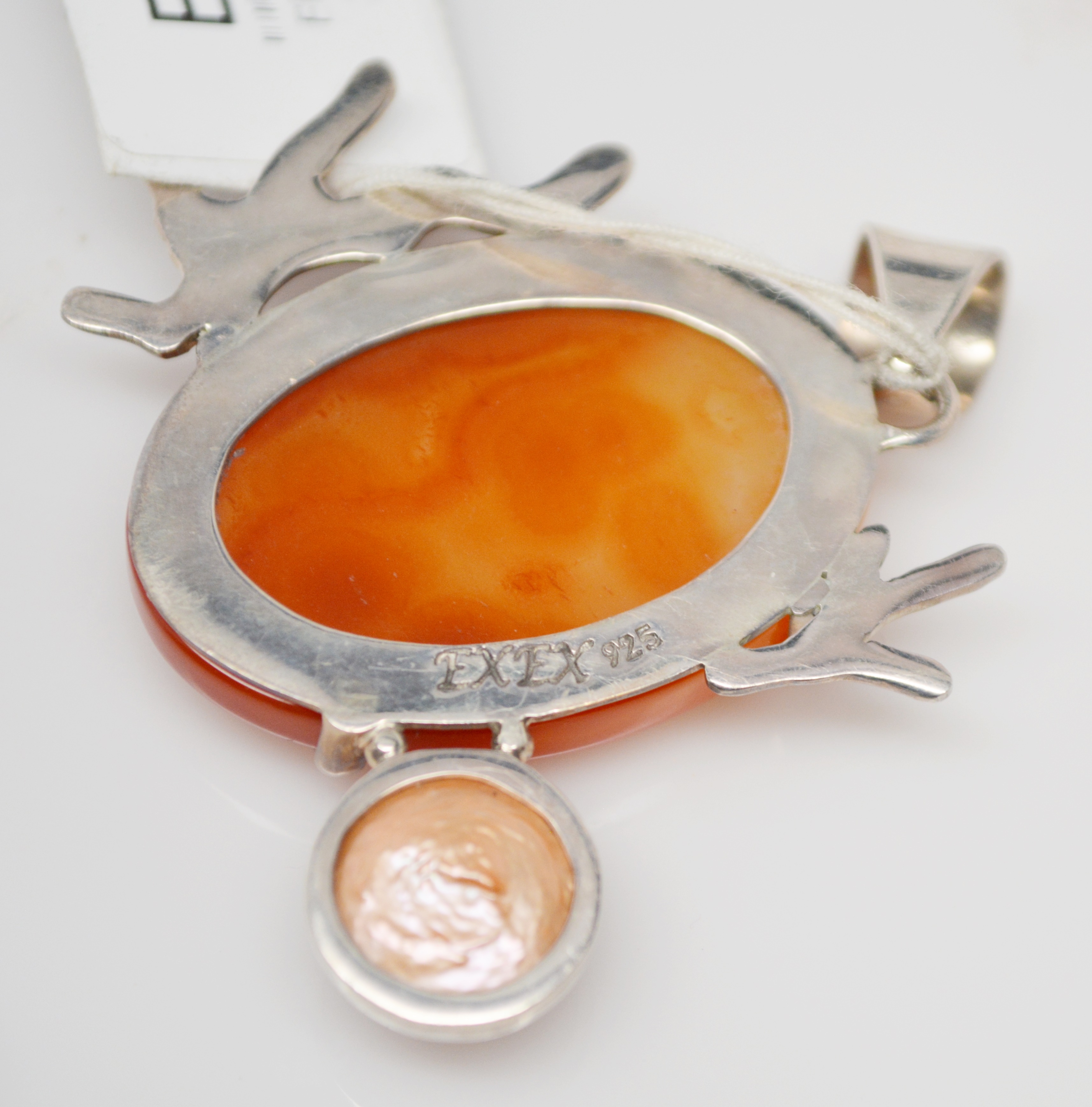 Sterling Silver Quartz Necklace, Druzy Agate Pendant and Charm Bracelet