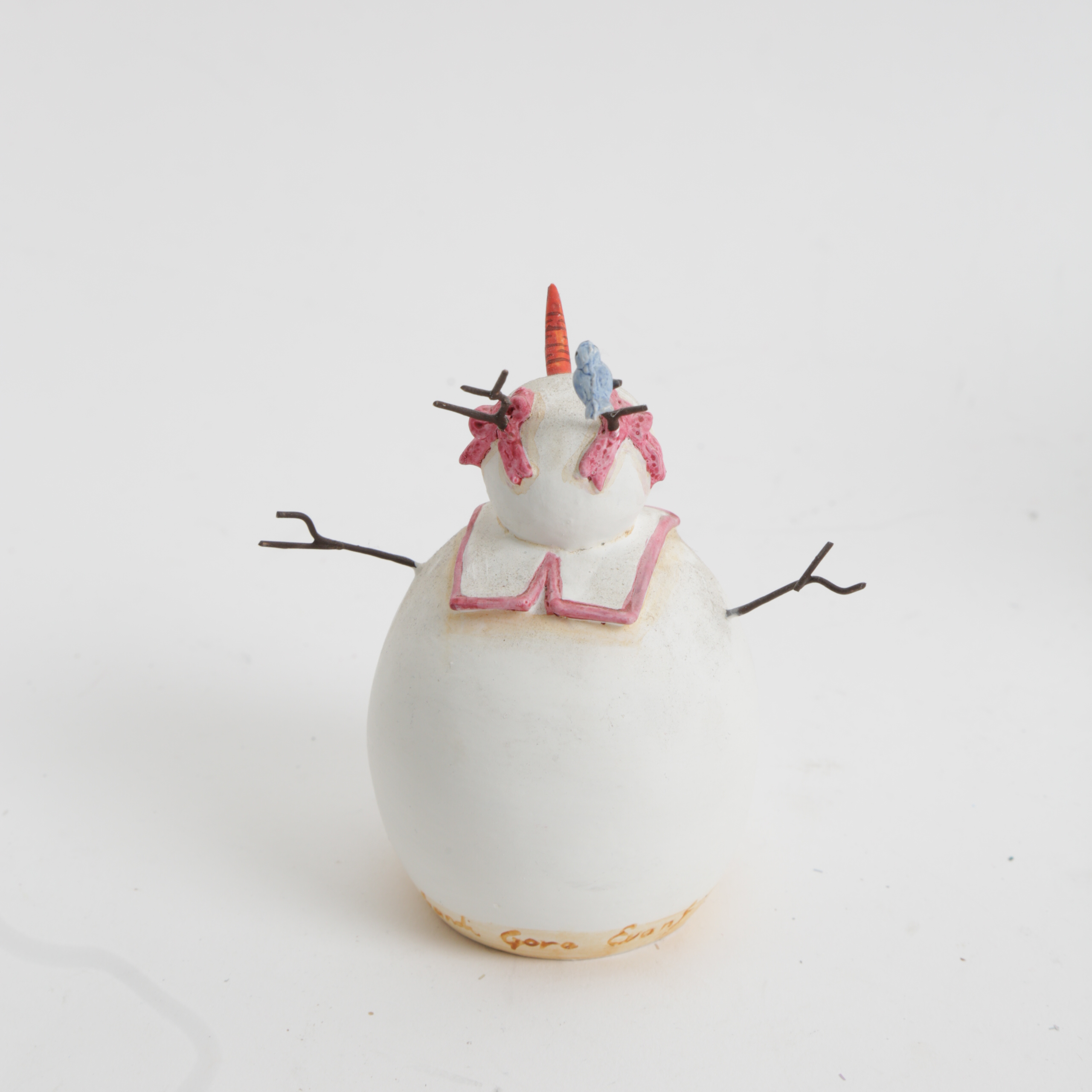 Collection of Sandi Gore Evans "Frosty Follies" Figurines