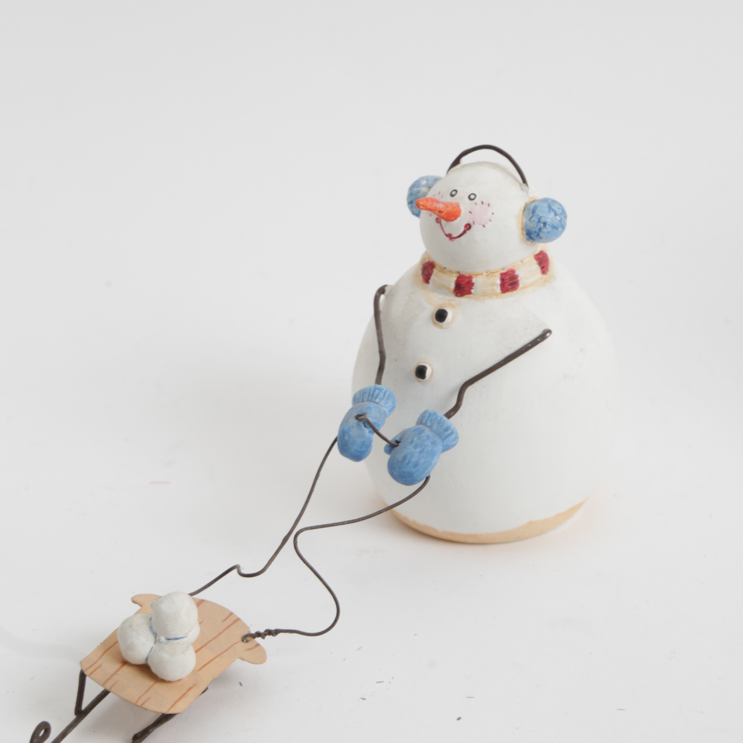 Collection of Sandi Gore Evans "Frosty Follies" Figurines