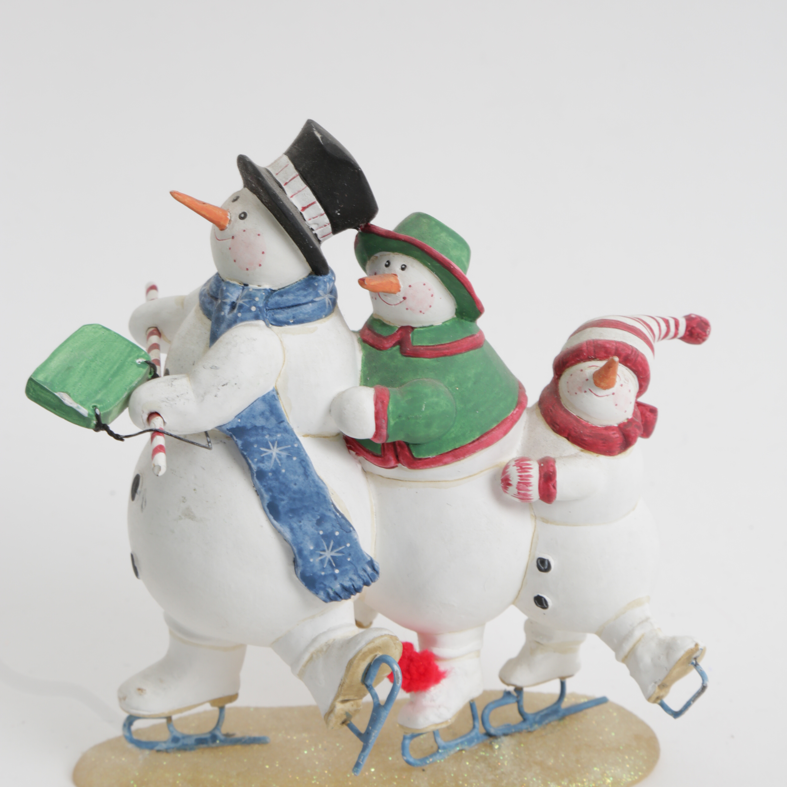 Collection of Sandi Gore Evans "Frosty Follies" Figurines