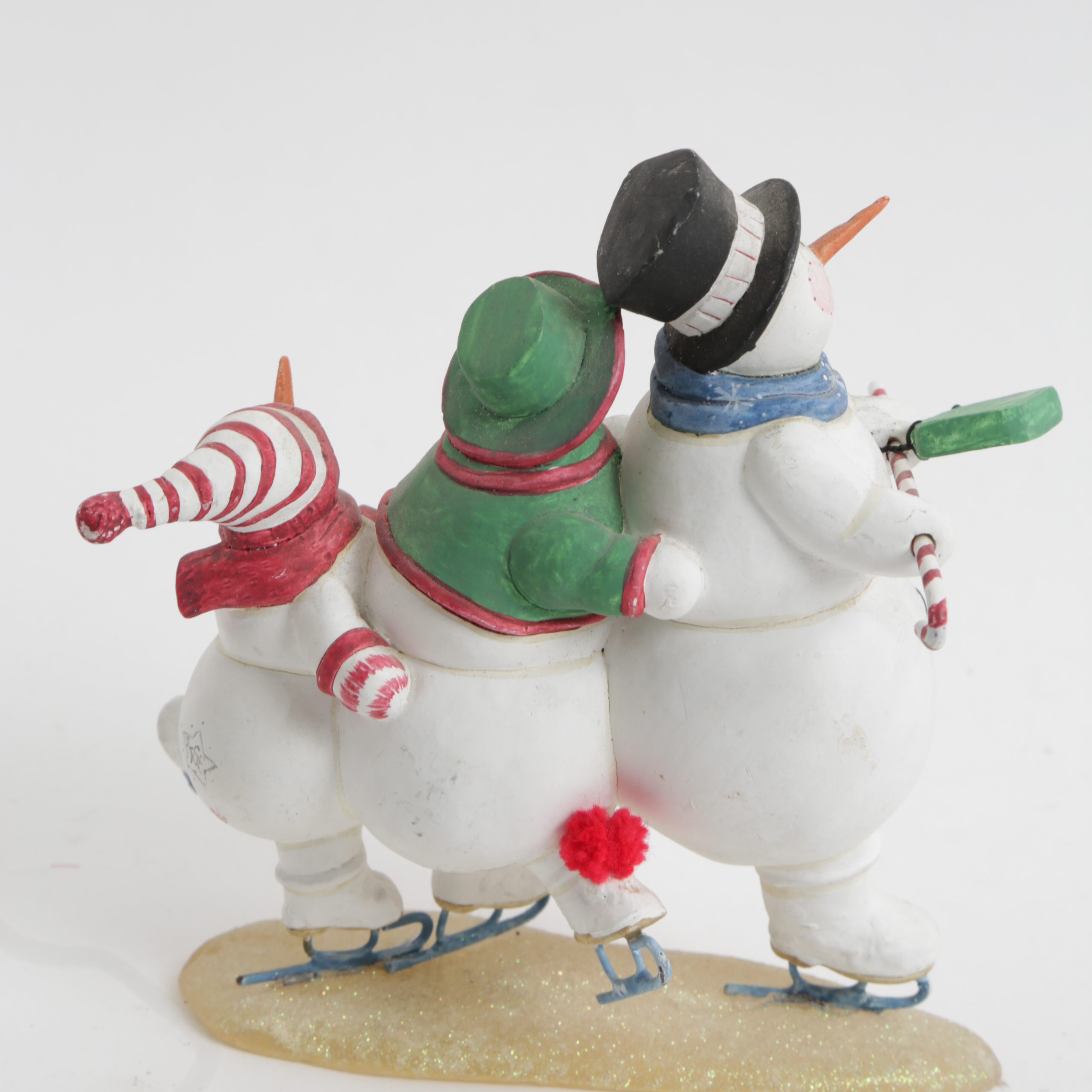 Collection of Sandi Gore Evans "Frosty Follies" Figurines