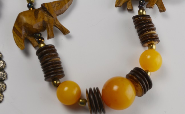 Collection of Four Ethnic-Inspired Necklaces