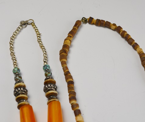 Collection of Four Ethnic-Inspired Necklaces