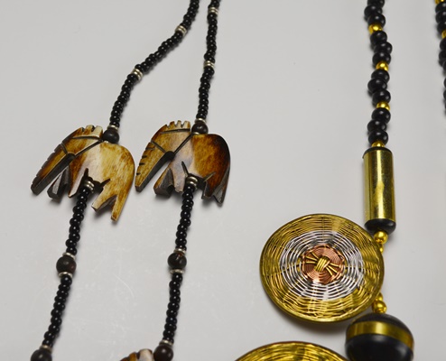 Collection of Four Ethnic-Inspired Necklaces