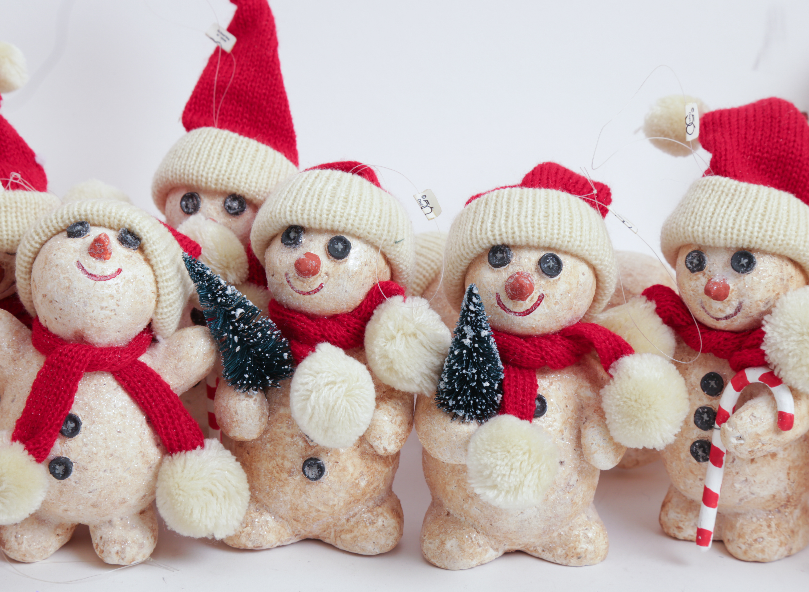 Department 56 "Billy Buttons" Snowmen Ornaments