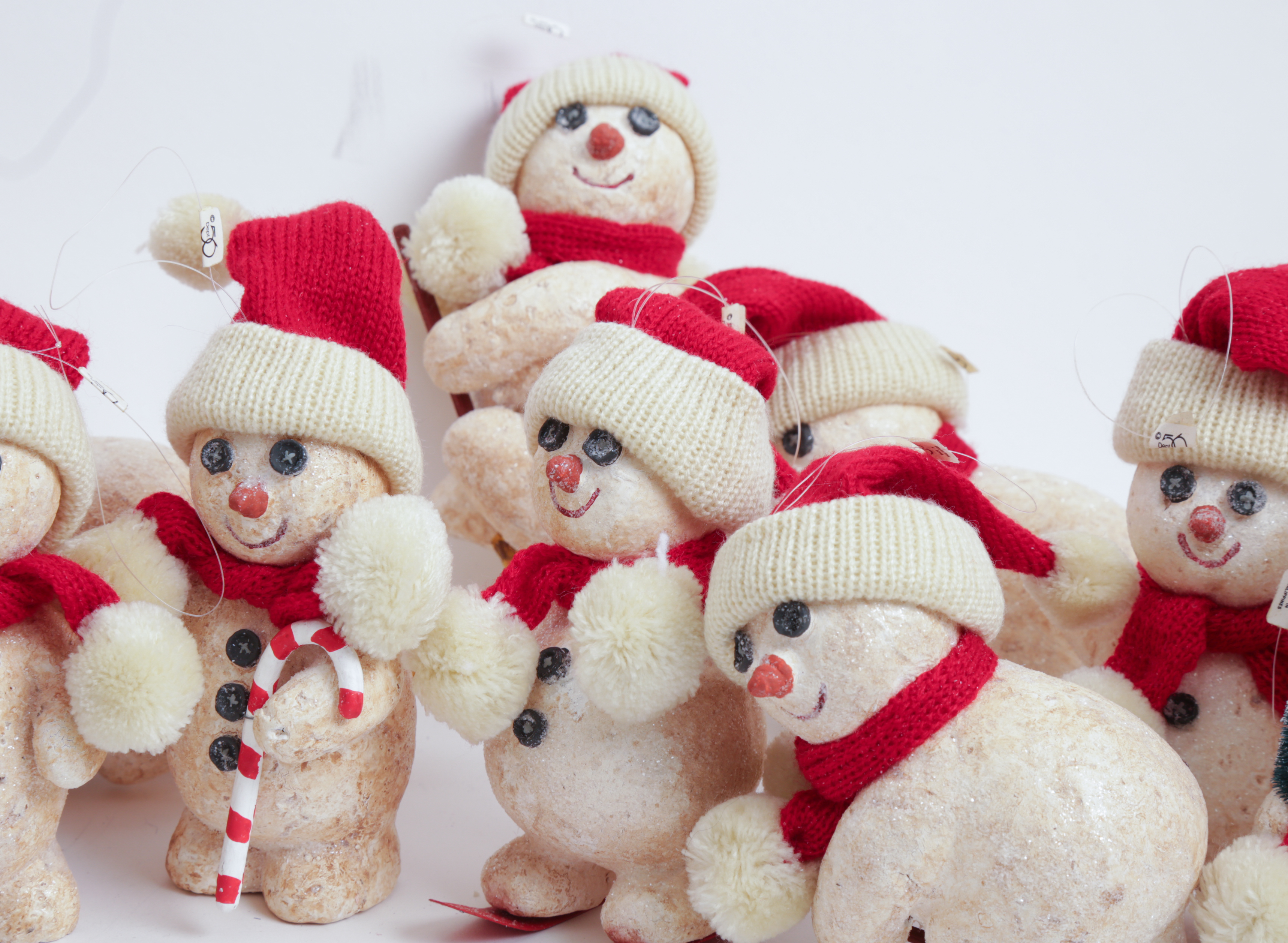 Department 56 "Billy Buttons" Snowmen Ornaments