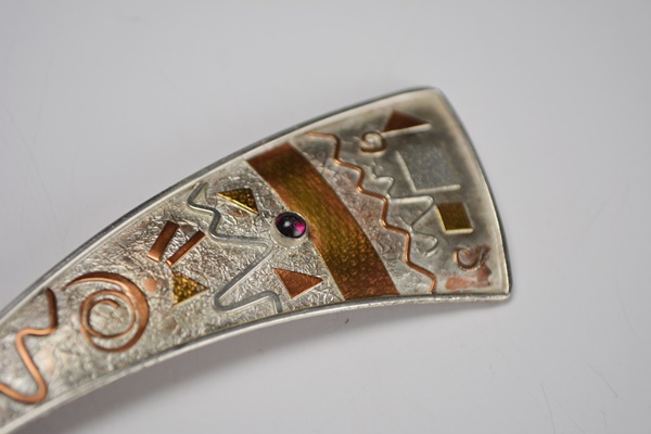 Art Glass Pins and Costume Jewelry