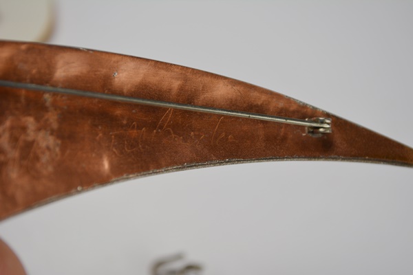 Art Glass Pins and Costume Jewelry