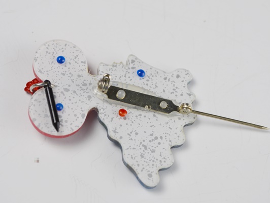 Art Glass Pins and Costume Jewelry