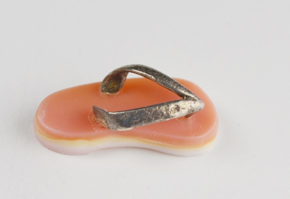 Art Glass Pins and Costume Jewelry