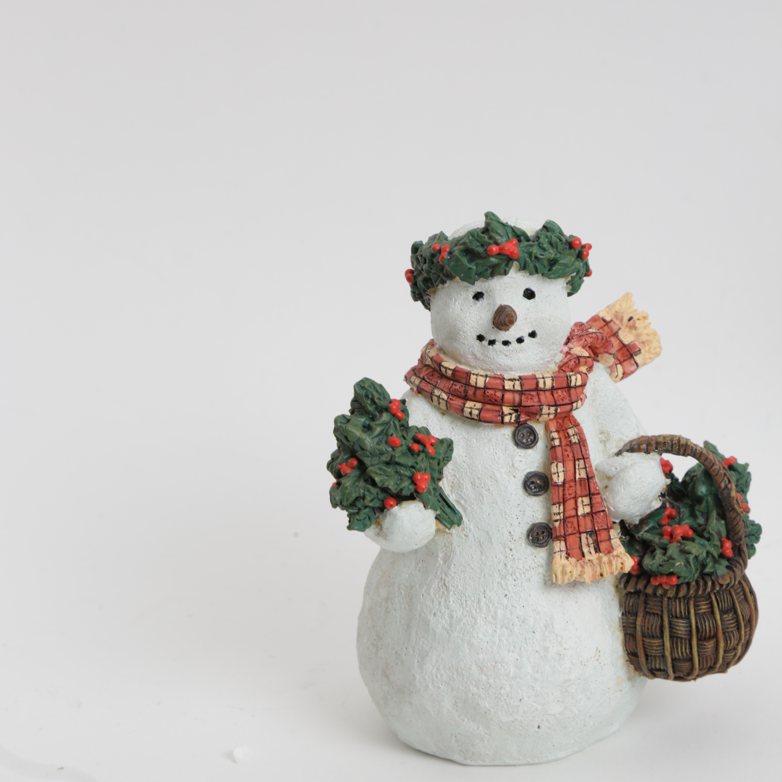 Set of Lang and Wise Snowman Collectibles