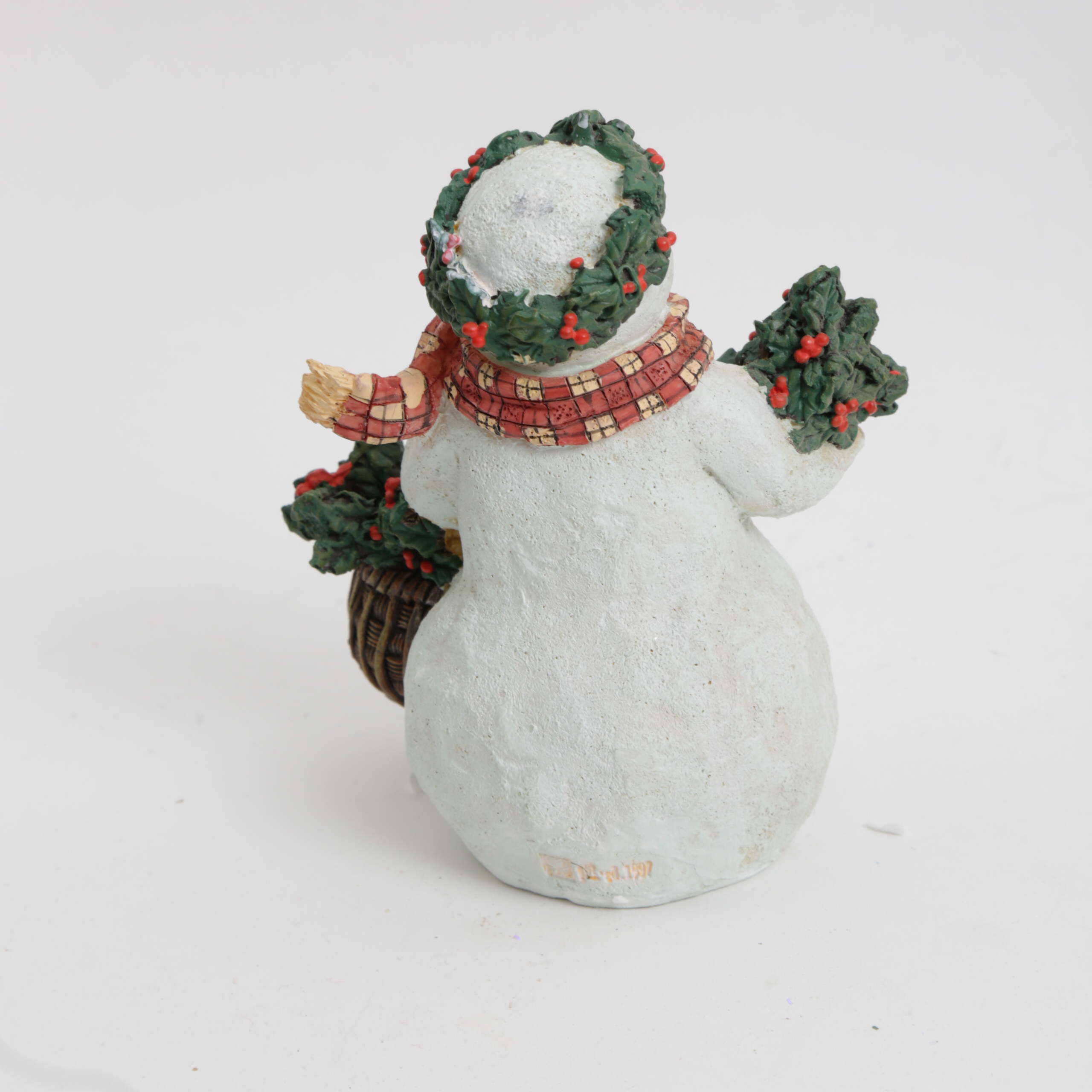 Set of Lang and Wise Snowman Collectibles