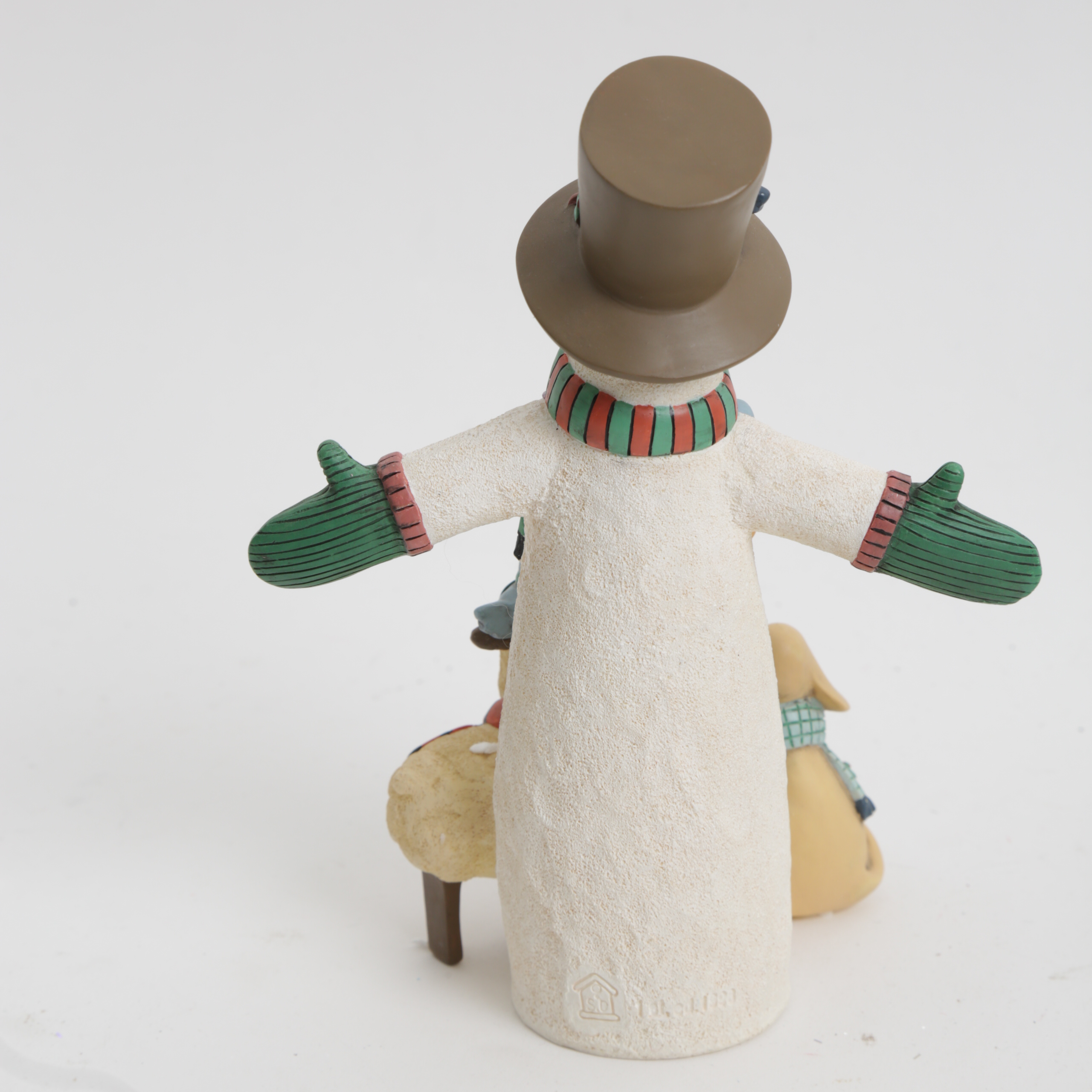 Set of Lang and Wise Snowman Collectibles