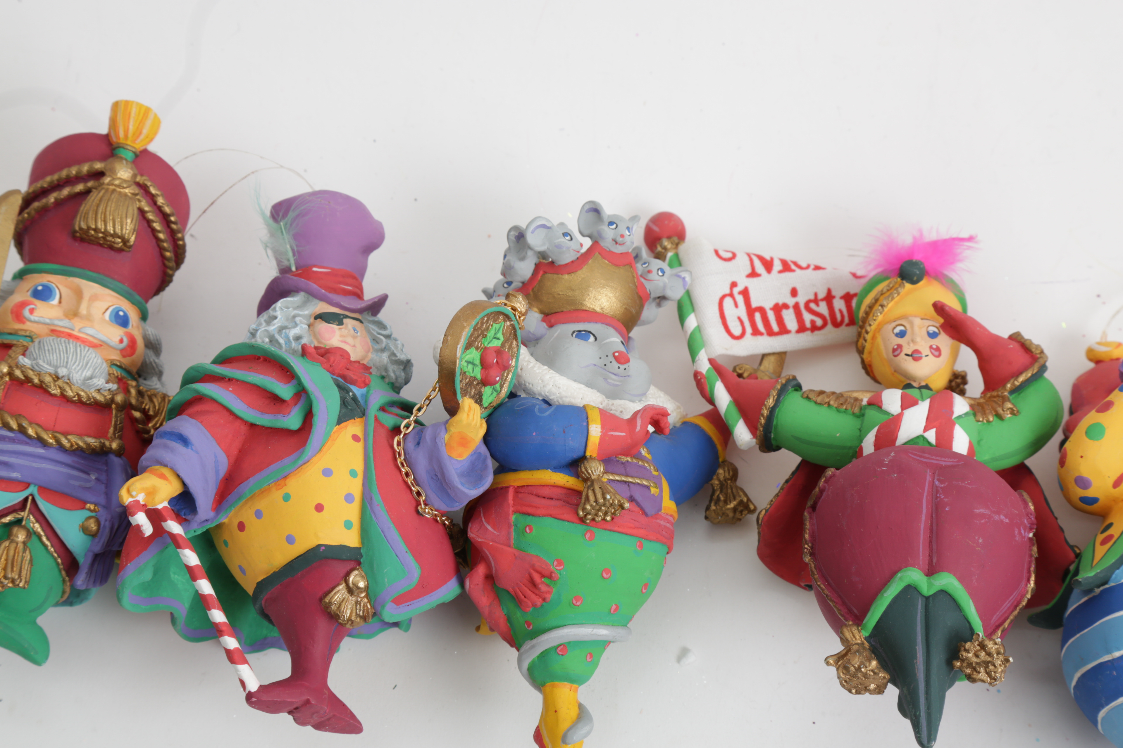 Department 56 "Nutcracker Suite" Ornaments