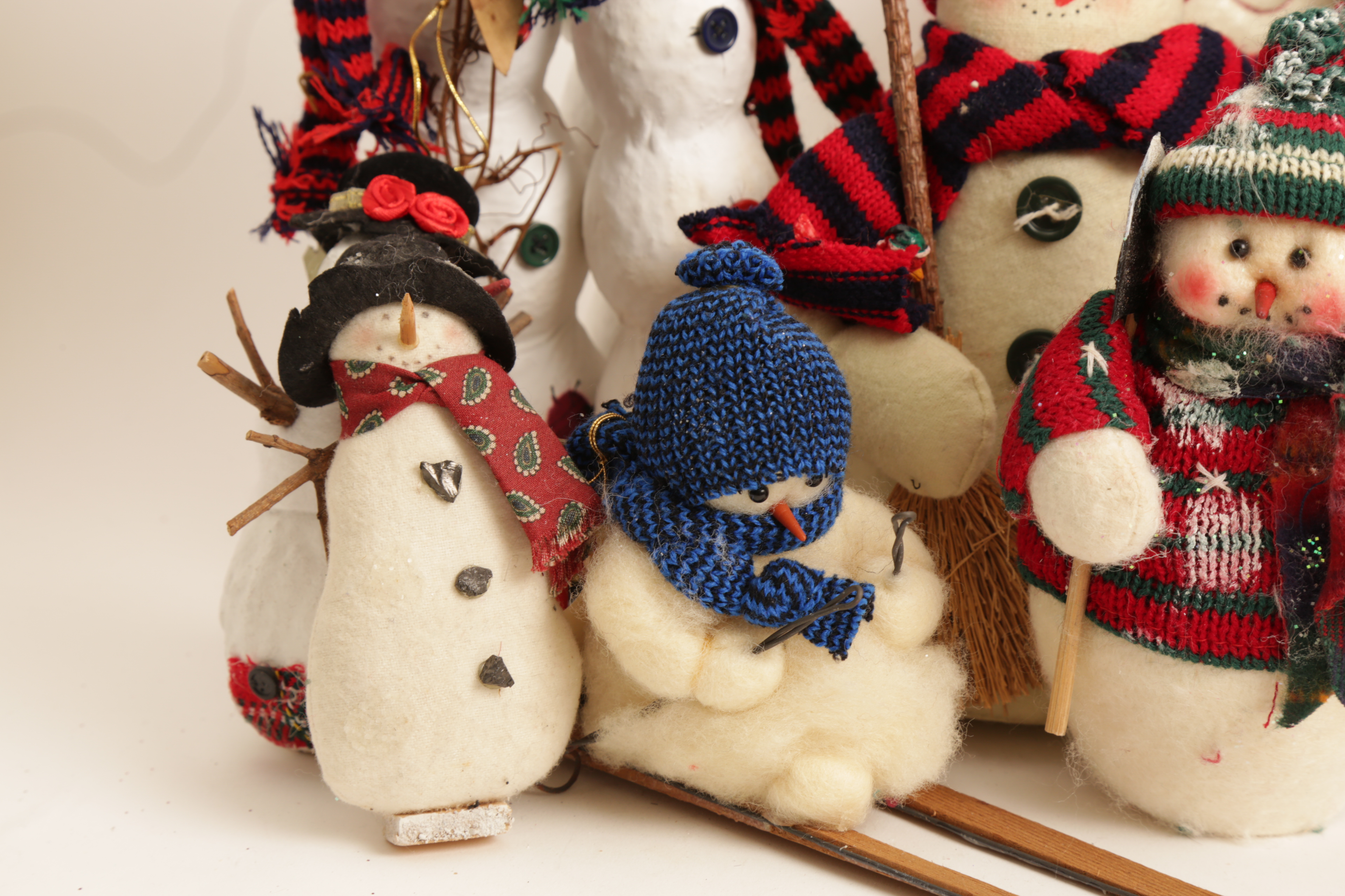 Generous Collection of Snowman-Themed Christmas Decor