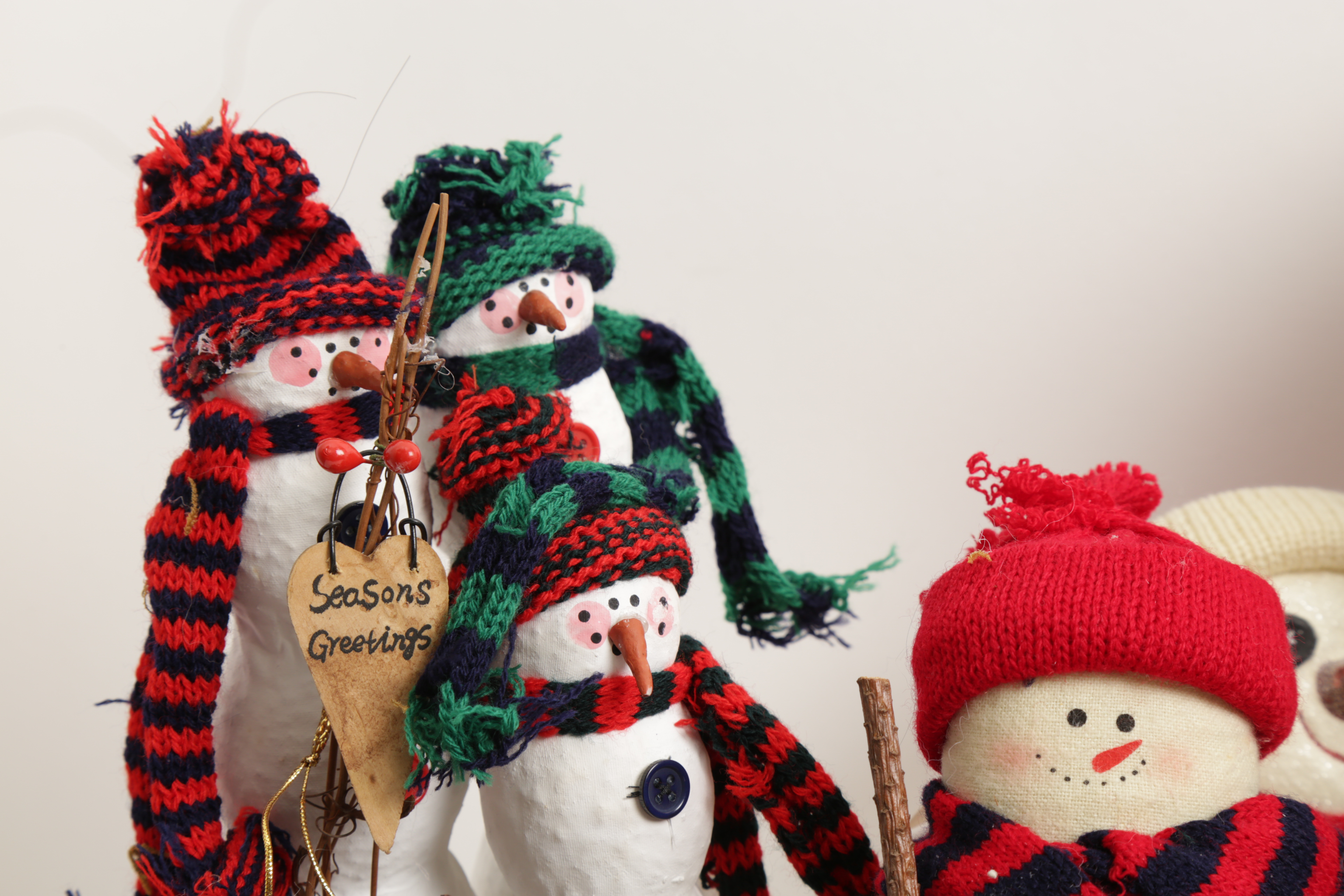 Generous Collection of Snowman-Themed Christmas Decor