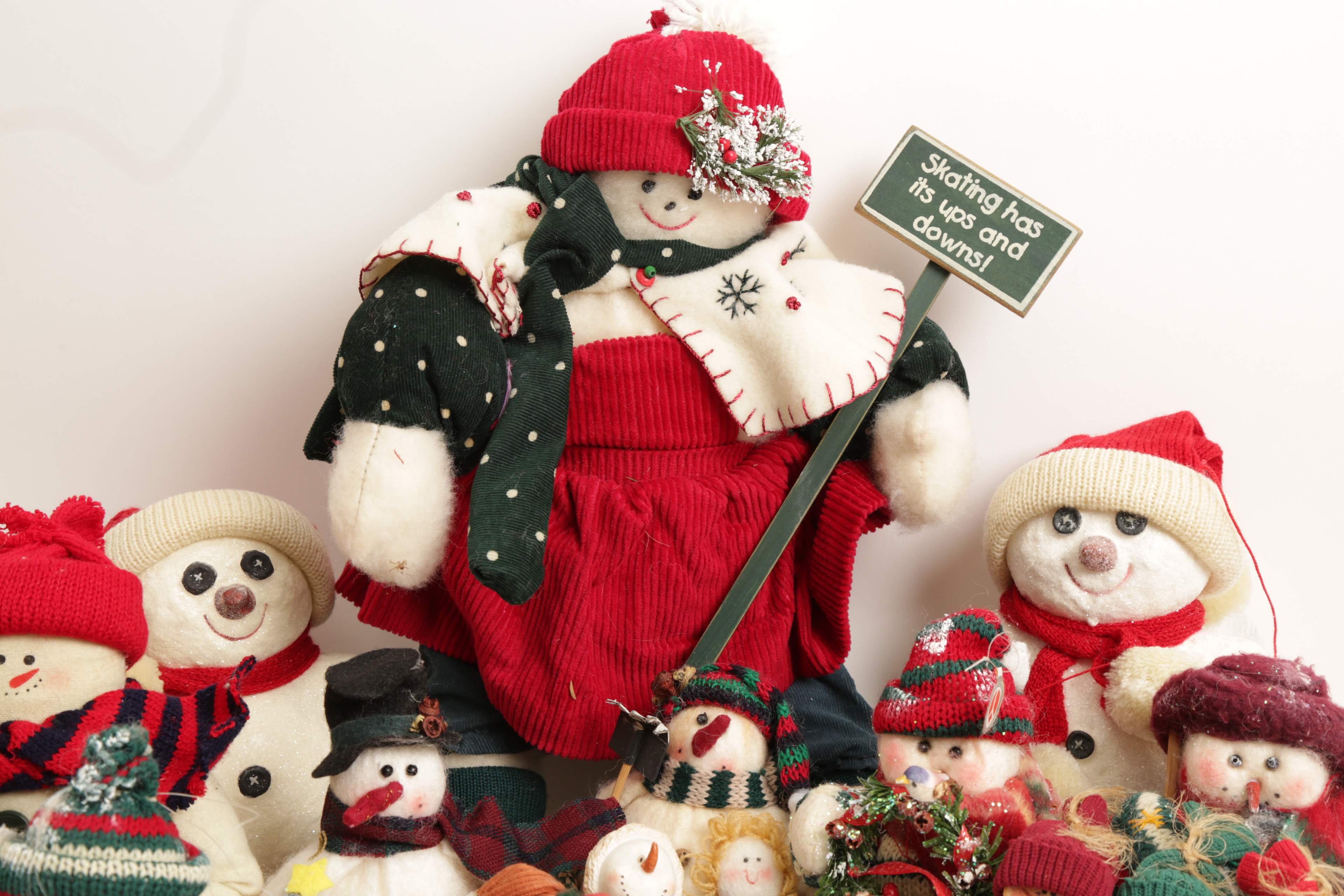 Generous Collection of Snowman-Themed Christmas Decor