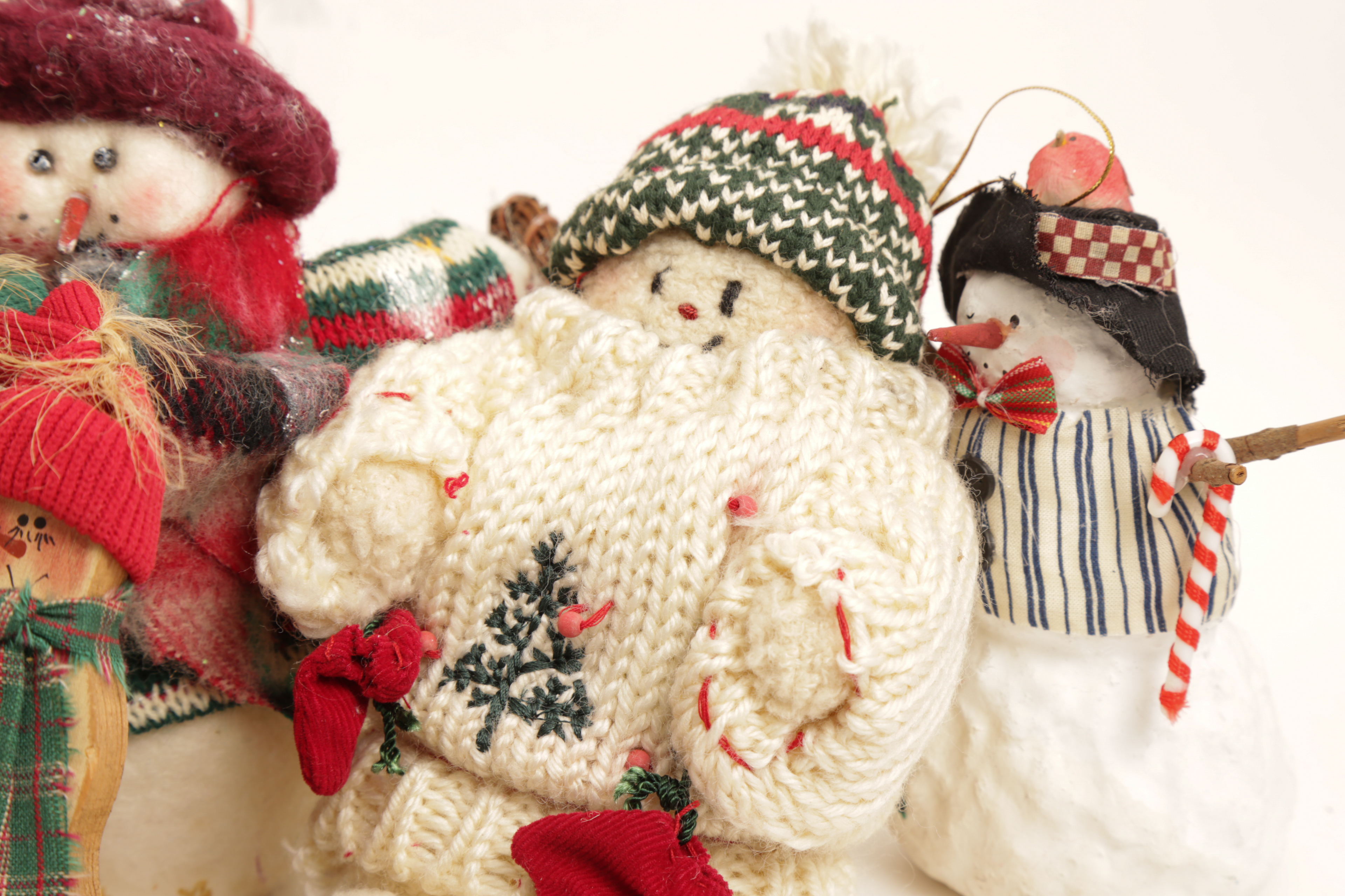 Generous Collection of Snowman-Themed Christmas Decor