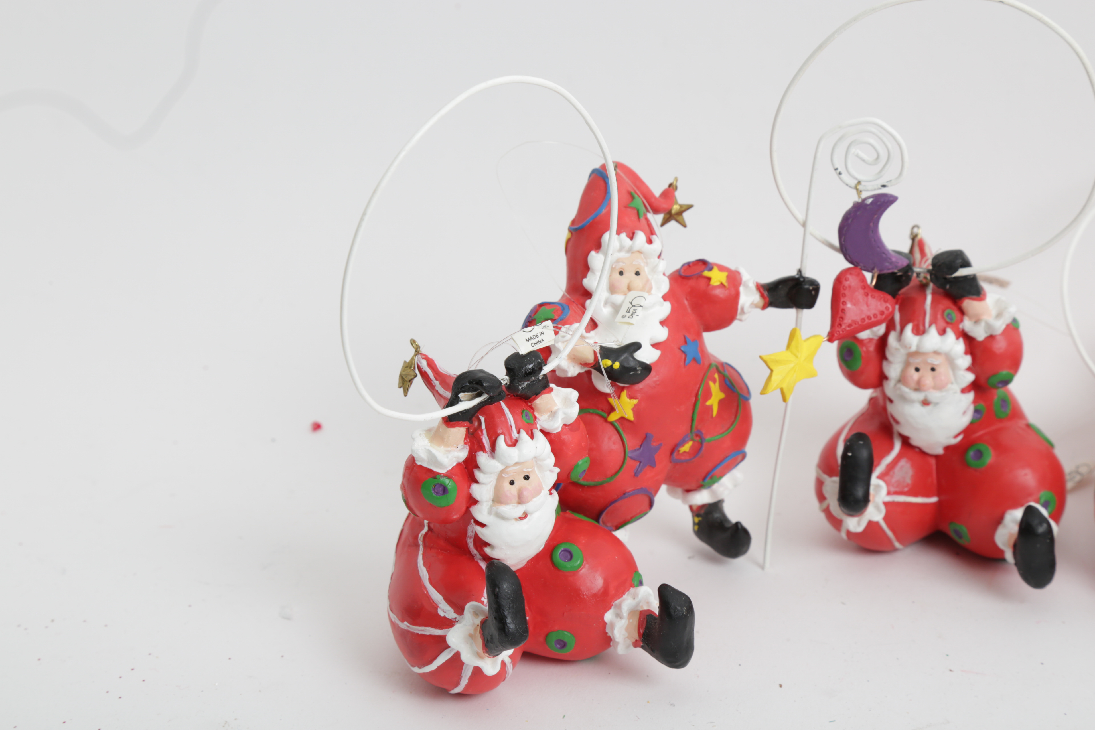 Department 56 Circus Santa Claus Ornaments