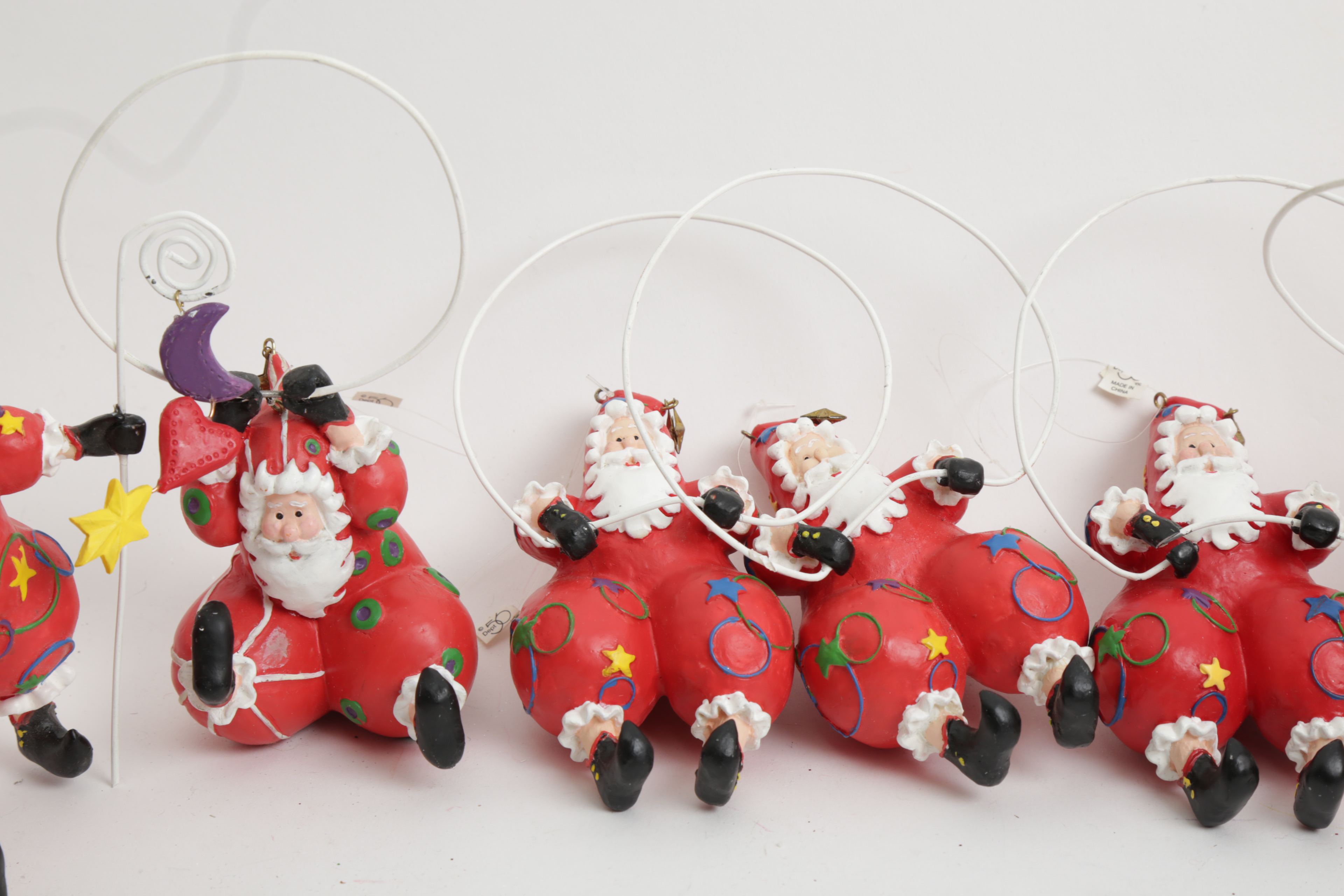 Department 56 Circus Santa Claus Ornaments