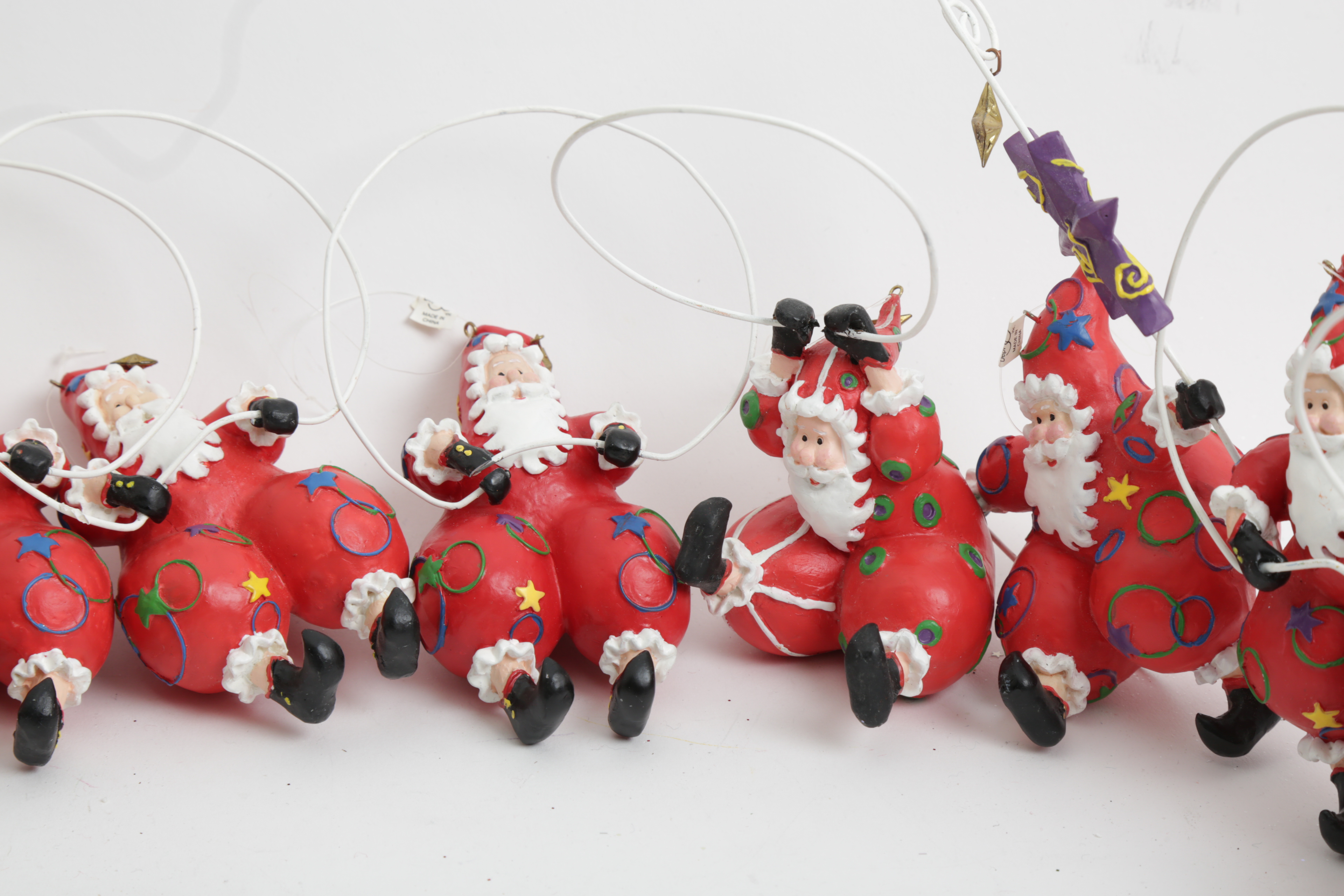 Department 56 Circus Santa Claus Ornaments